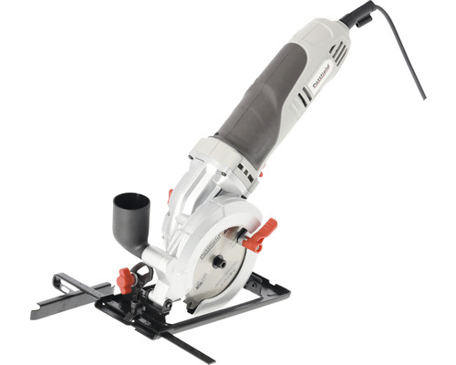 Ručná okružná píla Pattfield s odsávaním prachu a kovovou základňou