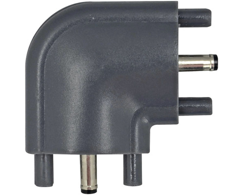 Uhlová zástrčka s tromi kolíkmi