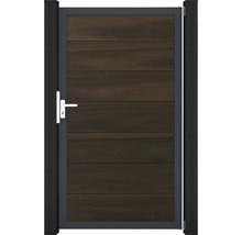 Záhradná bránka z kovu a dreva