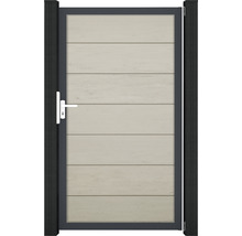 Záhradná bránka s kľučkou a vodorovnou výplňou