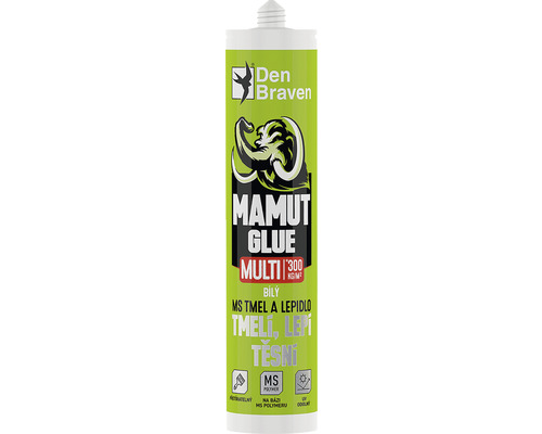 Montážne lepidlo Den Braven Mamut Glue Multi biele 290 ml