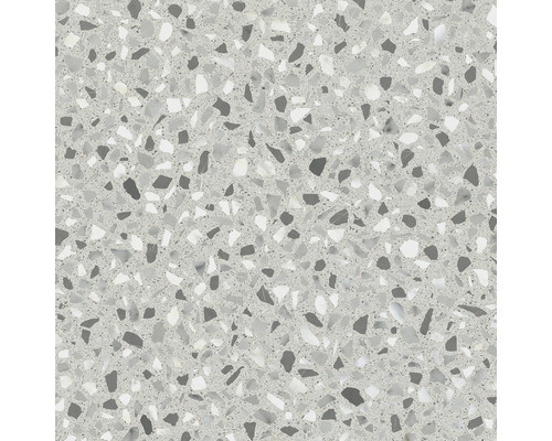 Detail teracovej dlaždice s kamennými úlomkami