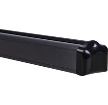 Plastová profilová lišta s koncovkou