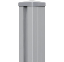 Kovový plotový stĺpik s viečkom