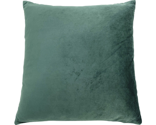 Štvorcový dekoratívny vankúš zo zamatu