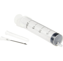 20 ml striekačka s kanylou