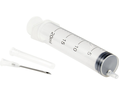 20 ml striekačka s kanylou