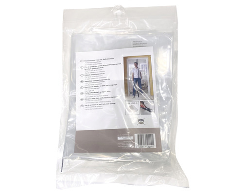 Ochranná fólia proti prachu so zipsom vo fóliovom obale