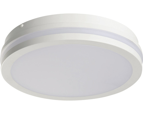 LED vonkajšie stropné svietidlo Kanlux BENO 24W NW-O-SE W IP54 24W 2060lm 4000K biele so senzorom pohybu