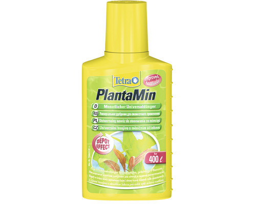 Hnojivo pre akváriové rastliny Tetra PlantaMin 100 ml Tetra PlantaMin univerzálne hnojivo do akvária pre 400 litrov