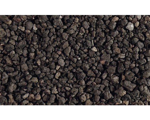 Detailný záber lávovej mulče do záhrady