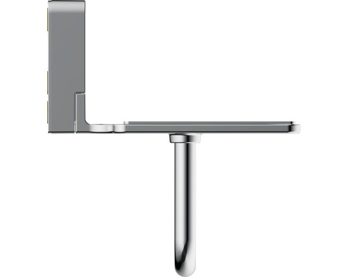 Držiak toaletného papiera z kovu na montáž na stenu