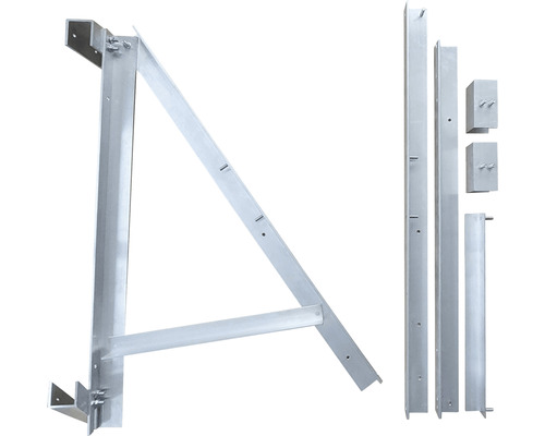 Hliníkové diely lešenia v sade