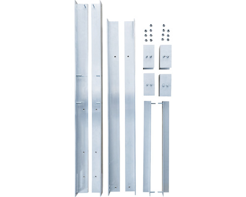 Kovové stavebné diely a upevňovací materiál pre stavbu