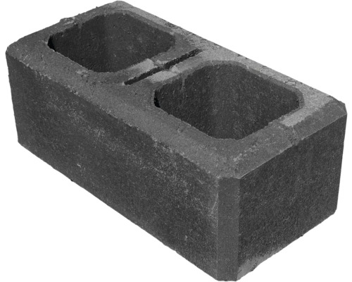 Tvarovka stĺpiková Simple Block HX4/20/AF 40 x 20 x 15 cm čierna