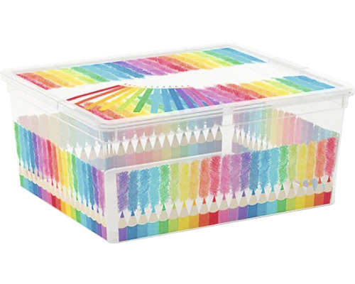 Úložný box Colours Arty M 40 x 17 x 34 cm