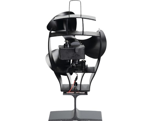 Ventilátor krbu pre lepšiu distribúciu tepla v miestnosti