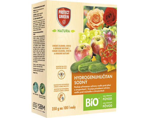 Prípravok proti chorobám rastlín Protect Garden Natura hydrogénuhličitan fungicíd 350 g