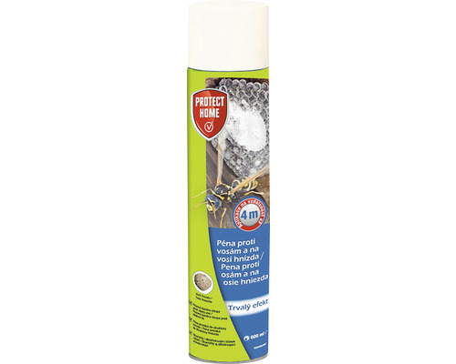Pena Protect Home proti osám a na osie hniezda 600 ml Penový sprej na ničenie ôs v hniezdach a na nich