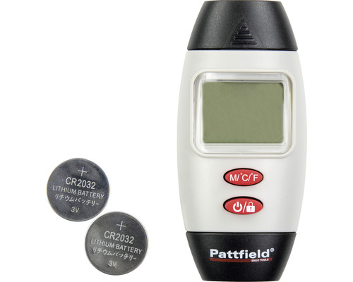 Merač teploty farieb Pattfield s dvoma lítiovými batériami CR2032