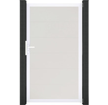 Záhradná bránka z hliníka s rukoväťou