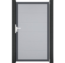 Kovová záhradná bránka s kľučkou