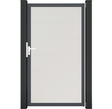 Záhradná bránka s kľučkou a stĺpikmi