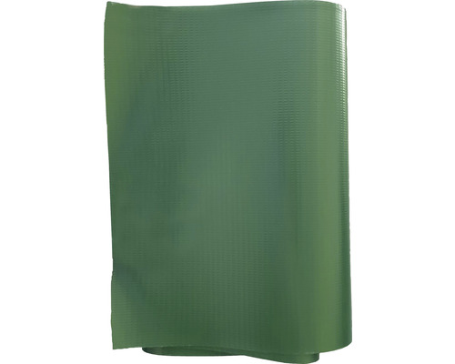 Tieniaca sieť páska 19 cm x 35 m PVC zelená vr. úchytiek Zelená jazierková fólia v roli