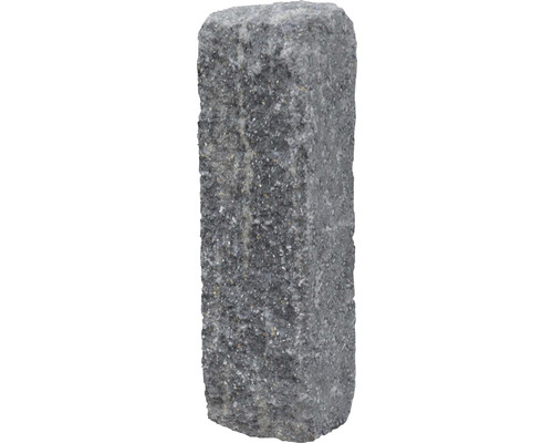Palisáda Duo Stone 15 x 15 x 55 cm sivočierna Obdĺžniková betónová dlažobná kocka