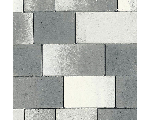 Položená dlažba z betónových dlaždíc