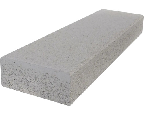 Stupeň priamy SPV 100 tryskaný 100 x 35 x 15 cm prírodný Betónový obrubník pre záhradné a krajinárske úpravy