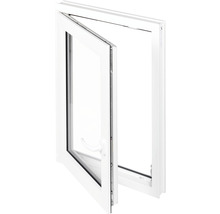 Plastové okno jednokrídlové ARON Basic biele 800 x 1350 mm DIN ľavé-thumb-1