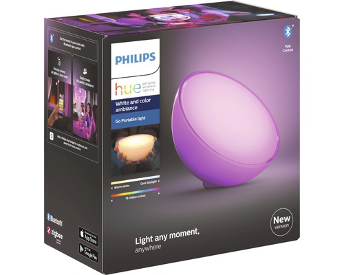 Prenosná lampa Philips Hue Go v balení