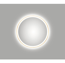 LED Kulaté zrcadlo v ráme DSK Circular Ø 60 cm