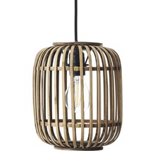 Luster Brilliant Woodrow E27 3x60 W hnedo/prírodný