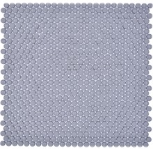 Sklenená mozaika zaoblená smalt mix sivá lesklá/matná-thumb-0