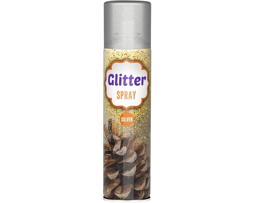 Trblietavý sprej strieborný Glitter 100 ml