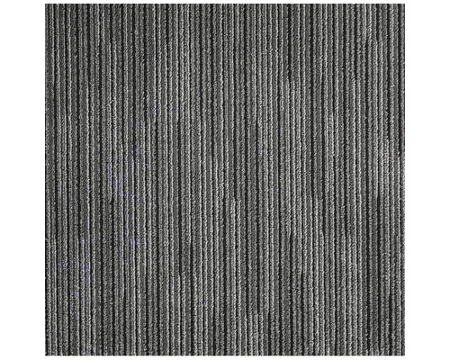 Kobercová dlaždica Matrix 577 tm.sivá 50x50 cm