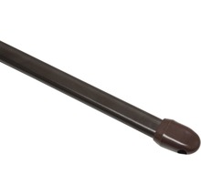 Vitrážová tyč plochá roztiahnuteľná, 11mm, hnedá, 60cm-thumb-0