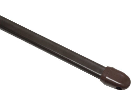 Vitrážová tyč plochá roztiahnuteľná, 11mm, hnedá, 60cm-0