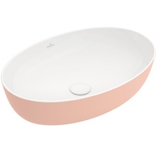 Logo Villeroy & Boch. Keramické umývadlo na dosku s okrúhlou výpustou