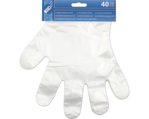 Jednorázové rukavice Strip Uni, 40 ks