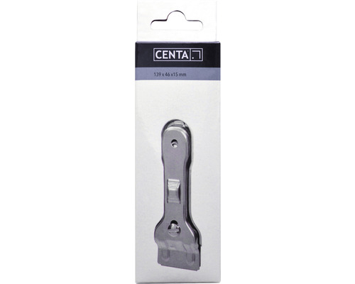 Škrabka na sklo Centa, rozmery 139 x 46 x 15 milimetrov