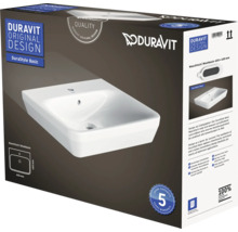 Klasické umývadlo DURAVIT DuraStyle Basic sanitárna keramika biela 60 cm 23646000A1