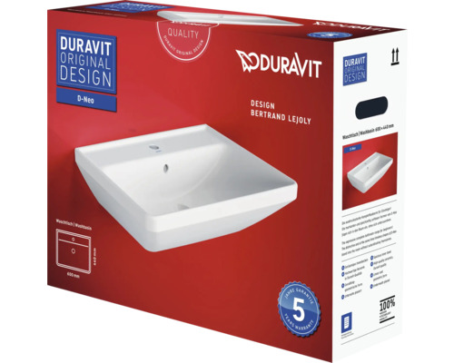 Umývadlo Duravit D-Neo v produktovom balení