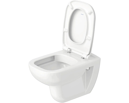 Závesné hlboké splachovacie WC s otvoreným splachovacím okrajom a WC sedadlom