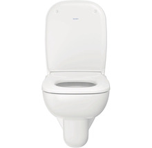 Závesné WC DURAVIT DuraHome otvorený splachovací kruh vr. WC dosky 45960900A1