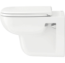 Závesné WC DURAVIT DuraHome otvorený splachovací kruh vr. WC dosky 45960900A1