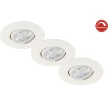 Tri stmievateľné vstavané bodovky