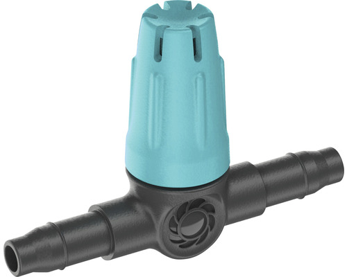 T-kus pre kvapkovú závlahu s regulátorom pre zavlažovanie záhrady